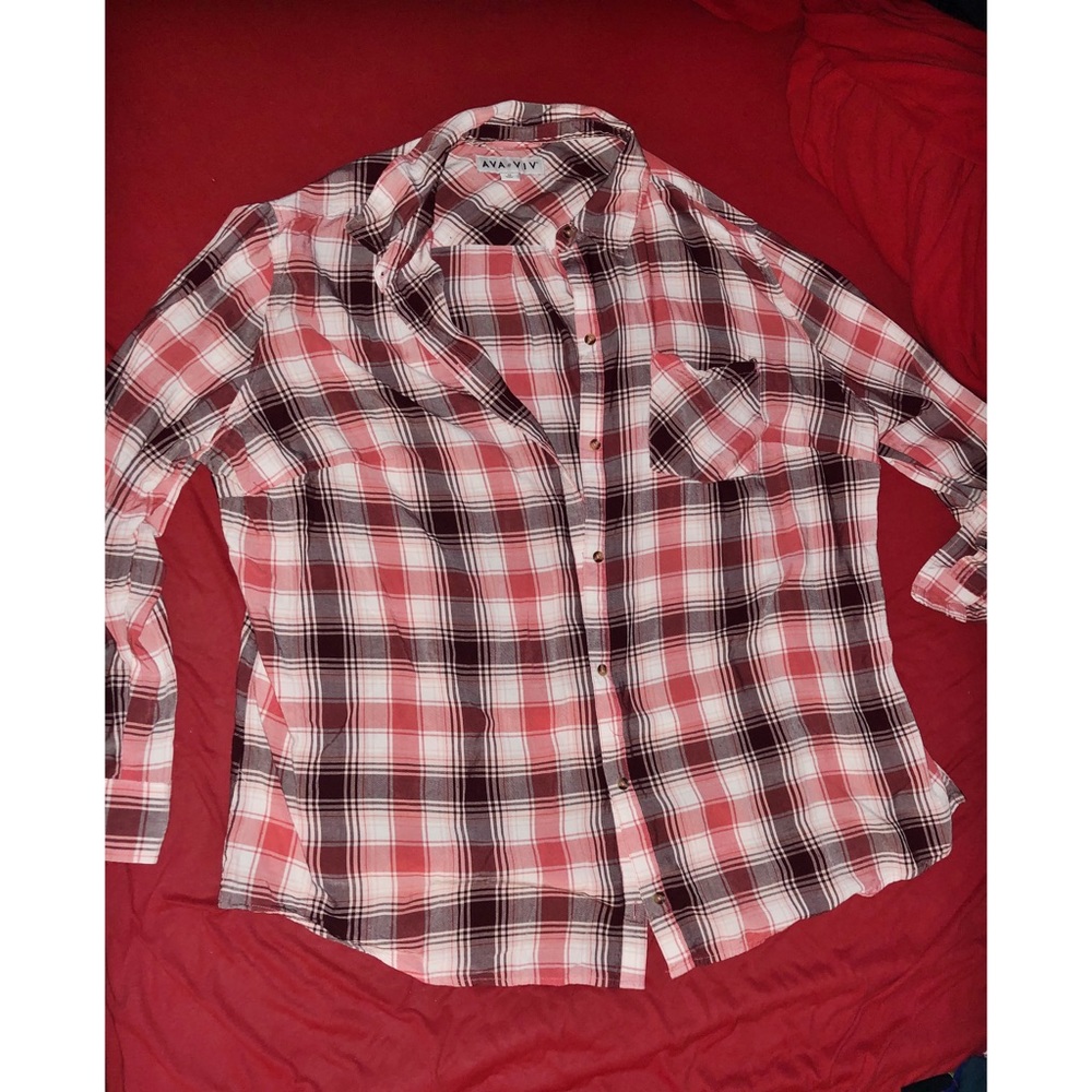 Two for one! Plaid shirts